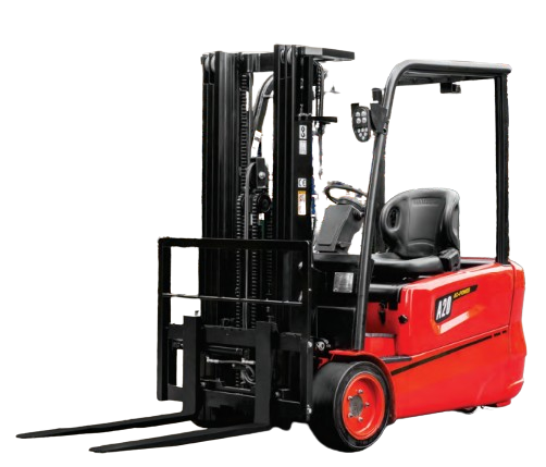 A Series Three-Wheel Electric Forklift
