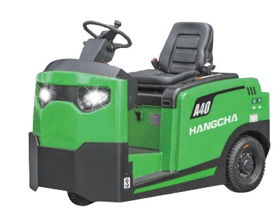 A Series Electric Lithium-Ion Tow Tractor