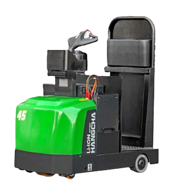 A Series Electric Stand-Up Tow Tractor